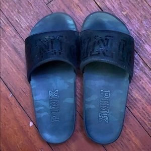 Pink camo slides